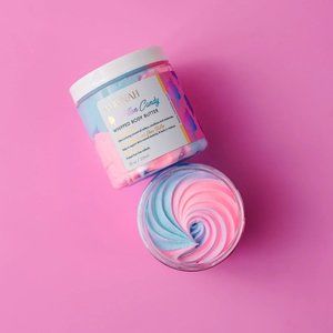 Set of (2) Amnh Skin Care COTTON CANDY Whipped Foaming Soap / Body Butter